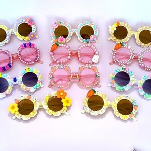 Cute Embellished Girls EASTER Sunglasses
